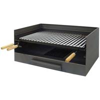 Barbecue Imex el Zorro Desktop Grill Antraciet Zwart Roestvrij staal 61 x 40 x 32 cm - thumbnail