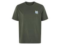 LIVERGY Heren T-shirt - plus size (Donkergroen, XXL) - thumbnail