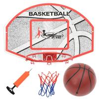 VidaXL 5-delige basketbalset wandmontage 66x44,5 cm - thumbnail