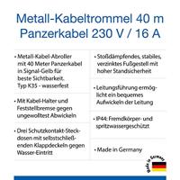 AS Schwabe 10344 Kabelhaspel 40.00 m Geel Randaarde stekker - thumbnail