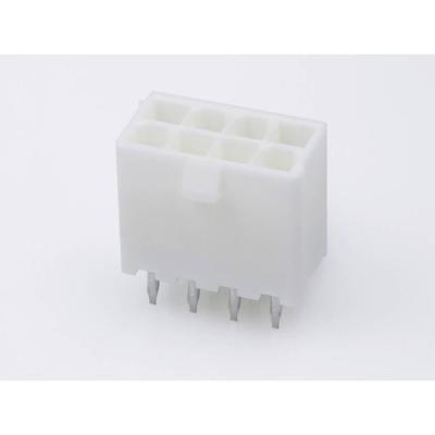 Molex 39310088 Female header, inbouw (standaard) Totaal aantal polen: 8 Rastermaat: 4.20 mm Inhoud: 1 stuk(s) Bulk