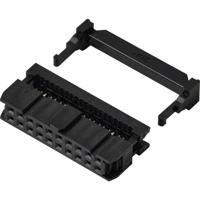 TRU COMPONENTS TC-13537792 Pinconnector Met trekonlasting Rastermaat: 2.54 mm Totaal aantal polen: 20 Aantal rijen: 2 1 stuk(s) - thumbnail