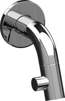 Clou Kaldur Fonteinkraan Korte Uitloop Wandmontage Chroom - thumbnail