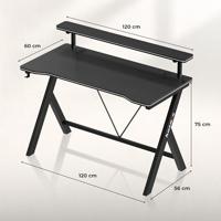 Huzaro Hero 1.9 Black gamingbureau - thumbnail