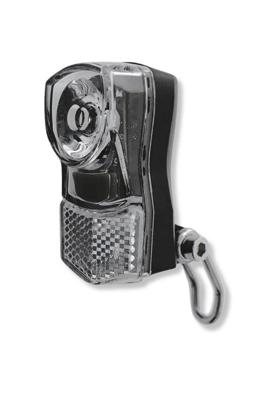 Xtrabike Koplamp 4 lux rvs beugel