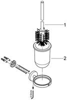 Complete Toiletset Grohe Basic chroom - thumbnail