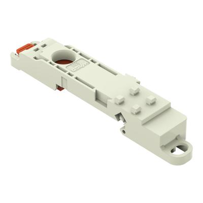 Montageadapter voor TS 35, oppervlakmontage, rastermaat 7,62 mm, lichtgrijs 831-1038 WAGO Inhoud: 1 stuk(s)