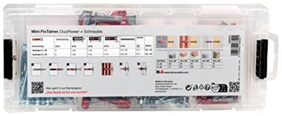 Fischer 568544 schroefanker & muurplug 160 stuk(s) Schroef- & muurplugset