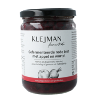 KLEJMAN Fermentista Gefermenteerde rode biet met wortel en appel 480 Gram - thumbnail