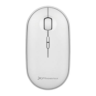 Draadloze optische muis Phoenix Wit 1600 dpi (1 Stuks)