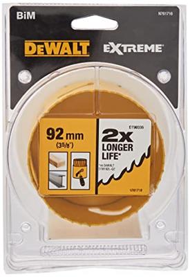 DeWalt Accessoires Gatenzaag | Bi-metaal | Ø92 mm | zaagdiepte 40 mm - DT90335-QZ DeWalt Accessoires Gatenzaag | Bi-metaal | Ø92 mm | zaagdiepte 40 mm - DT90335-QZ