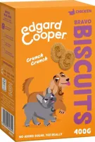 Edgard & Cooper Bravo Biscuits Kip hond 400 gram - thumbnail