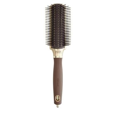 Olivia Garden Nylond Bristle Gold and Brown Olivia Garden Nylond Bristle Gold and Brown