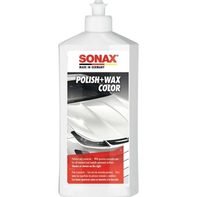 SONAX auto polijstmiddel "polish & wax color nanopro" color polish + wax white - thumbnail