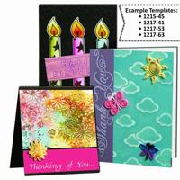 Vaessen Creative • embossing folder bloem en vlinder - thumbnail