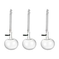 Iittala Kerst 2021 Glazen appel helder set van 3 - thumbnail