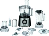 Bosch Haushalt MCM3PM386 Foodprocessor 900 W RVS, Zwart - thumbnail