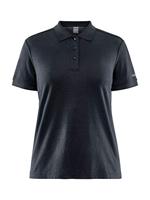 Craft 1910746 Core Blend Polo Shirt Wmn - Asphalt - XS - thumbnail