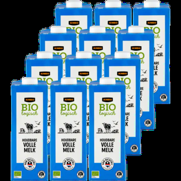 Jumbo Biologische Volle Melk Houdbaar 12 x 1 L Jumbo Biologische Volle Melk Houdbaar 12 x 1 L