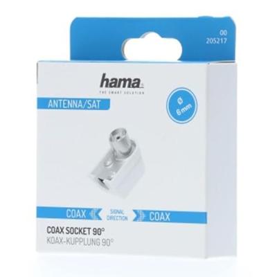 Hama Antennekoppeling Coax-hoek Schroefbaar