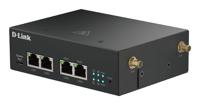 D-Link DWM-314-GP 5G M2M VPN PoE Modem, Robuuste Industrial 5G NR Router, IoT Gateway, Dual-SIM, Remote Monitoring, SA, NSA, 4G LTE Cat 19, 4 GbE Ports, OpenVPN/WireGuard Client, 48-57V DC - thumbnail