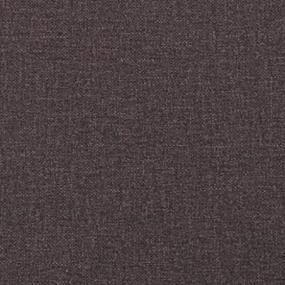 Bankje met rugleuning 120x62x75,5 cm stof donkerbruin