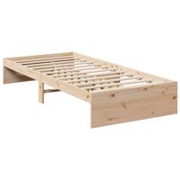 Slaapbank zonder matras 80x200 cm massief grenenhout - thumbnail
