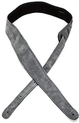 Fender 2 inch Suede Strap Reversible black-grey gitaarband Fender 2 inch Suede Strap Reversible black-grey gitaarband