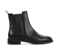 Lina Locchi Dames Enkellaarsjes in Leder (Zwart) - thumbnail