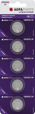 AgfaPhoto Knoopcel CR2032 3 V 5 stuk(s) Lithium