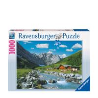 Ravensburger Karwendelgebergte puzzel - 1000 stukjes - thumbnail