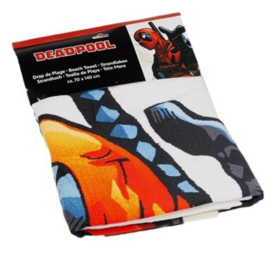 Deadpool handdoek polyester 70 x 140 cm Deadpool handdoek polyester 70 x 140 cm