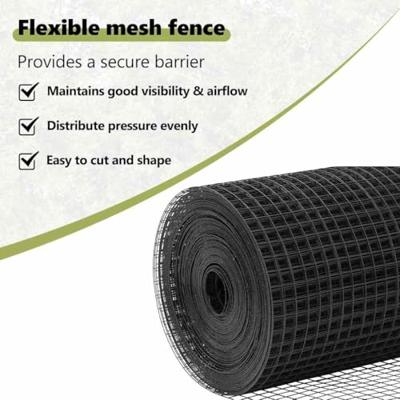 VidaXL Afrasteringspaal grijs 10 x 1,2 m (16 x 16 mm gaas)