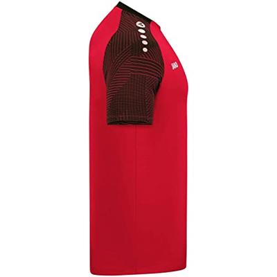 JAKO 6122 T-Shirt Performance - Rood/Zwart - M - thumbnail