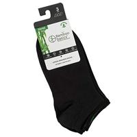 3-paar sneaker sokken DANI - Unisex - Bamboe enkelsokken voor dames en heren - thumbnail