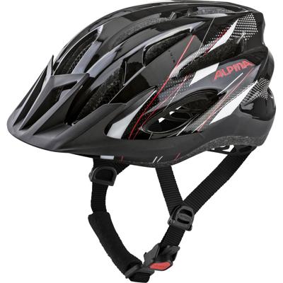 Olympic Sportswear Alpina sports mtb helm mtb17 glans 58-61 zwart/wit/rood