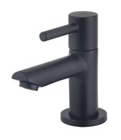 Wiesbaden Fonteinkraan Amador Keramisch 1/2" Zwart - Fonteinkraan Amador Keramisch 1/2" Zwart - thumbnail