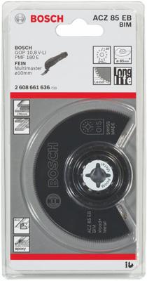 Bosch Accessoires BIM segmentzaagblad ACZ 85 EB | 2609256943 - 2609256943 - thumbnail