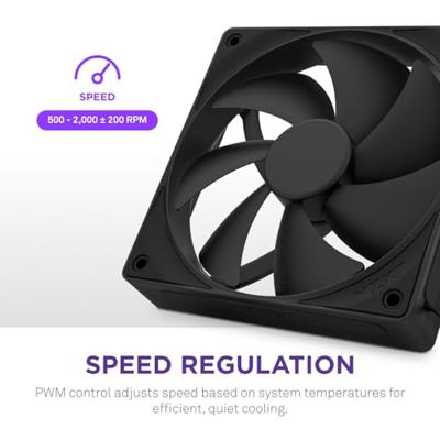 NZXT F120P - 120MM - Black - Static Pressure