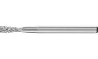 PFERD TOOLS 21208583 Freesstift Hoek Lengte 37 mm Afmeting, Ø 3 mm Werklengte 7 mm Schachtdiameter 3 mm - thumbnail