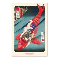 Poster Carp or Koi 61x91,5cm - thumbnail
