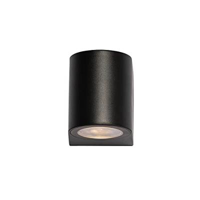 QAZQA Moderne buiten wandlamp zwart kunststof ovaal - Baleno