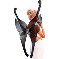 Maxi vleugel zwart glitter - thumbnail