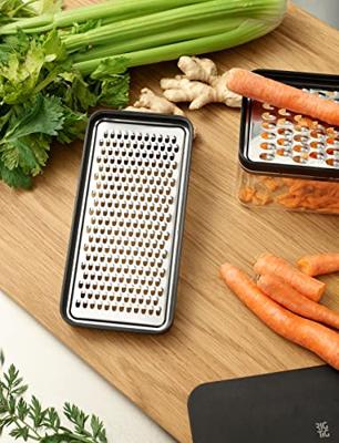 Rig-Tig Rasp met opvangbak zwart