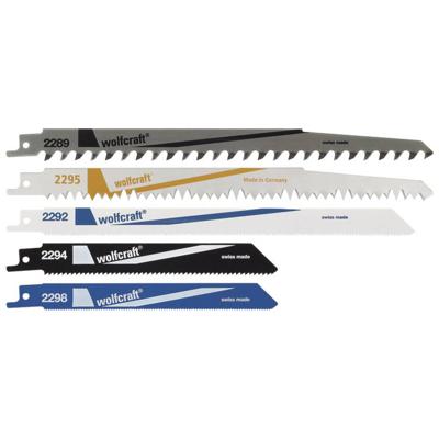 Wolfcraft Sabelzaagblad-Set | 5-delig | 1 set - 3599000