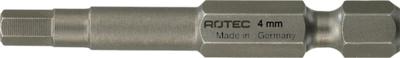 Rotec PRO Insertbit inbus SW4,0 L=50mm E 6,3 BASIC - 10 stuks - 8112040 - 811.2040