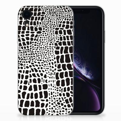 Apple iPhone Xr | TPU Hoesje | Slangenprint Apple iPhone Xr | TPU Hoesje | Slangenprint