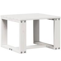 3-delige Loungeset massief grenenhout wit - thumbnail