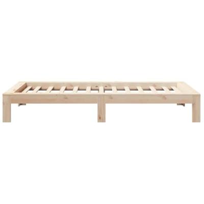 Bedframe zonder matras massief grenenhout 90x190 cm Bedframe zonder matras massief grenenhout 90x190 cm