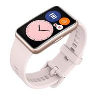 Watch Fit - Roze goud - smart watch met riem - silicone - kersenbloesemroze - afmeting pols: 110-190 mm - display 1.64 - thumbnail